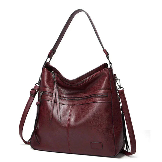 Luxurious leather bag